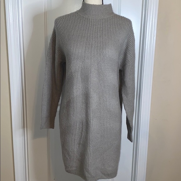 Forever 21 Dresses & Skirts - Forever 21 Gray Sweater Dress